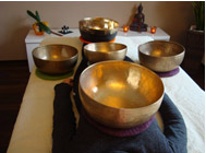 Tibetische Klangschalen